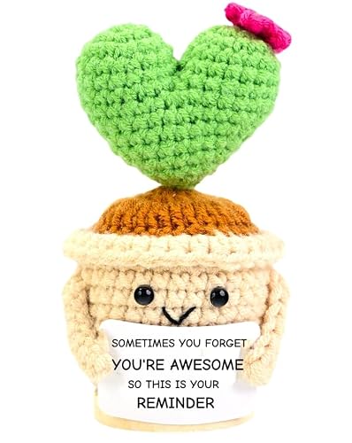 SIBULAN Crochet Cactus Motivation