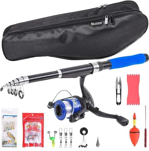 Bass Pro Shops Power Plus Graphite Telescopic Spinning Rod