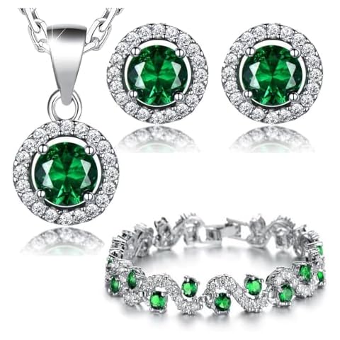 Crystalline Azuria Women's Wedding Jewellery Set Cover