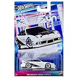Hot Wheels 90s Street Scene, 96 Nissan 180SX Type X, 1/5, White
