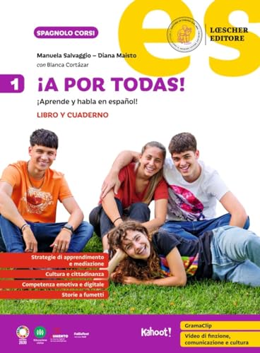  ¡A por todas! ¡Aprende y habla en español! Libro y cuaderno. Per la Scuola media (Vol. 1)