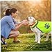 Hund reflektierende Weste hohe Sichtweite Nacht Sicherheitswesten Haustier Jacke Kleidung Fluoreszierende grüne S