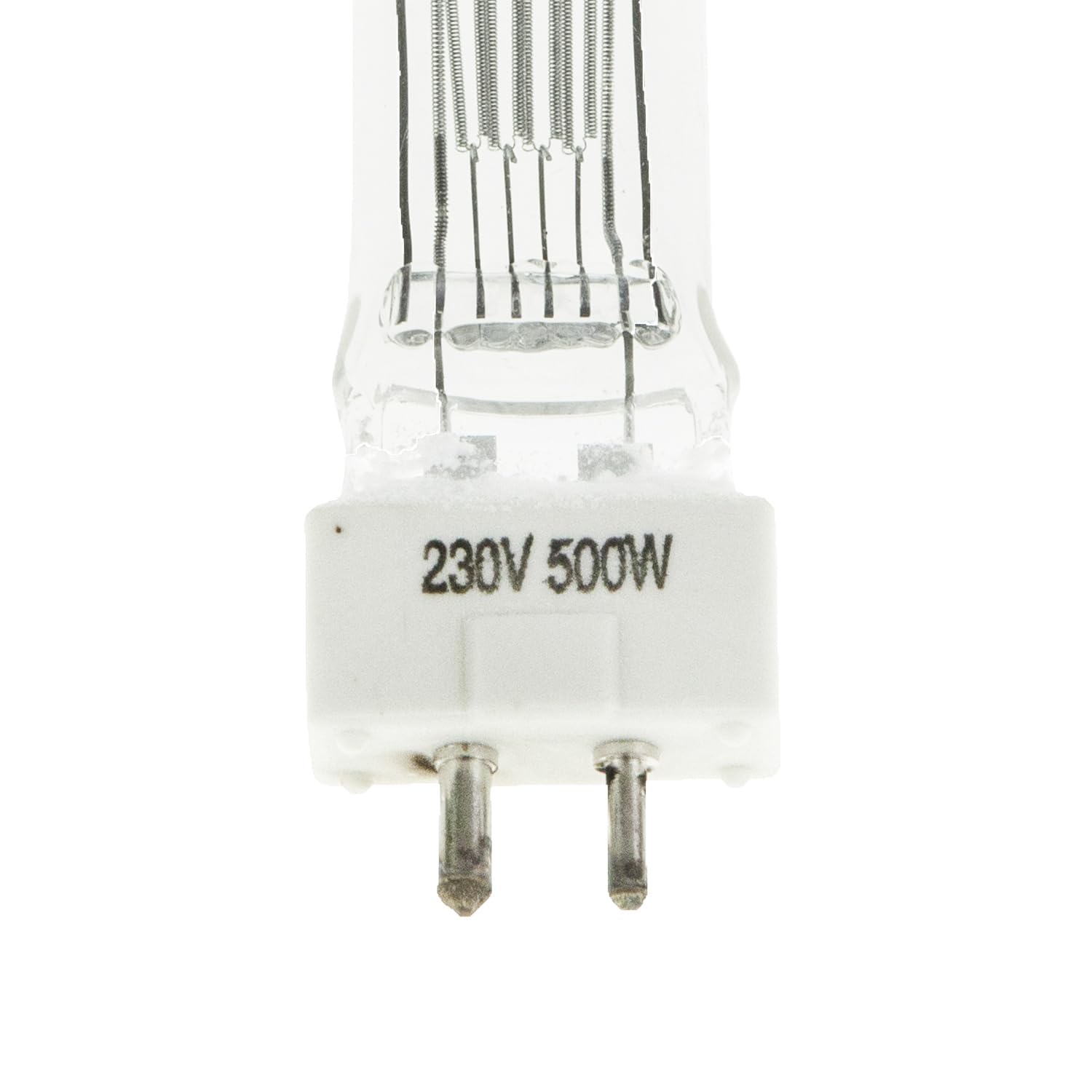 500 W 230 V 3200 K GY9.5 Fresnel Wolfram Halogenlampe für Foto Studio Video Spotlight, kontinuierliche Beleuchtung für Filme, Werbung, Nachrichten, Produktfotografie, 5 Stück