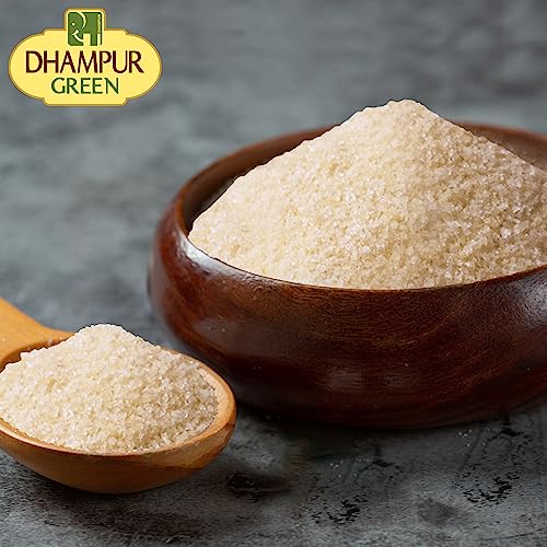 Image of Dhampure Speciality Organic Desi Khand 1.6 Kg (800G X 2) | Khandsari Unrefined Cane Sugar | Organic Raw Cane Khand Sugar | Sulphur Free Natural Traditional Sweetener | Healthy Alternative to Refined Sugar (Pack of 2)