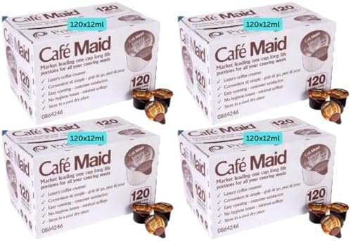 Cafe Maids Coffee Creamer portions pots 12ml each sachet (480x12ml)