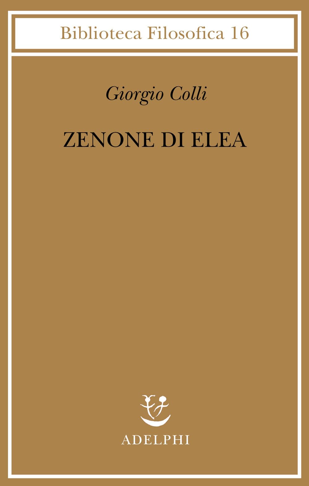 Zenone di Elea - Lezioni 1964-1965