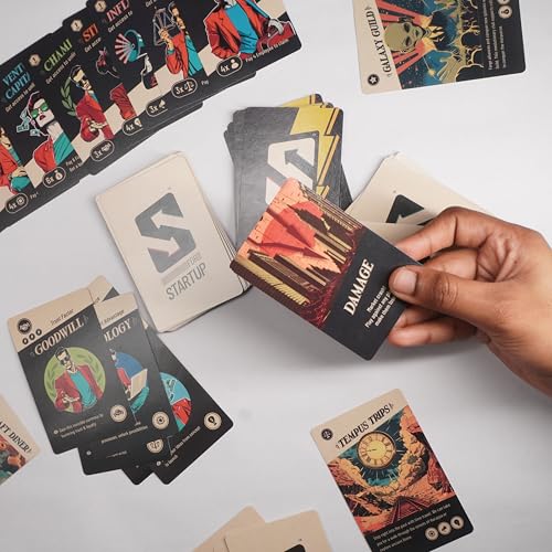 Image of Start Up Theme Card Game - Light Business Strategy for Kids, Teens & Adults, Perfect for Family Game Nights, Educational Gifts for Boys & Girls Ages 12 & Up