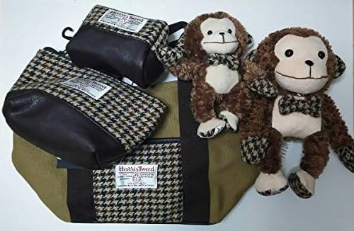 Amazon Co Jp しまむら Harris Tweed ハリスツイード 16年福袋４点セット さる 申 猿 サル ぬいぐるみ付き トート 千鳥格子 ホビー 通販