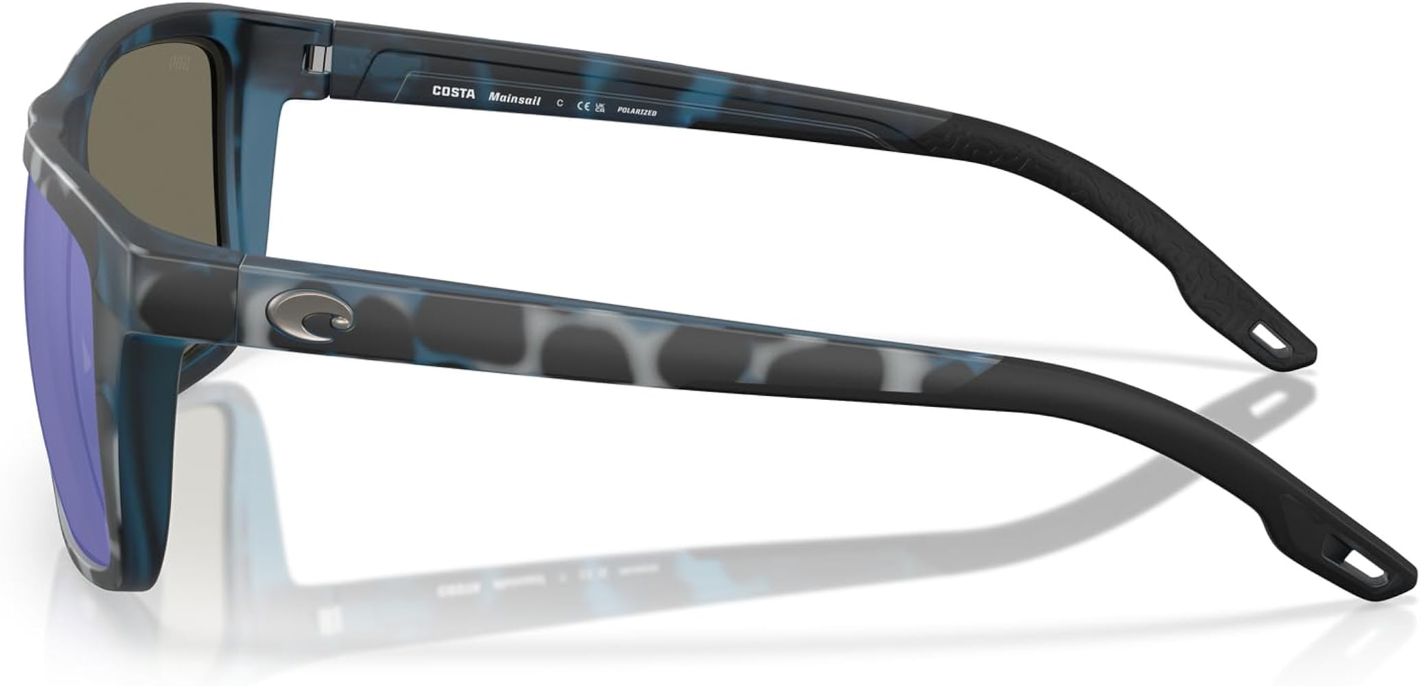 Verres De Remplacement Polarisés Costa Del Mar Mainsail 6S9107 - Bleu Miroir - Polycarbonate