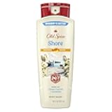 Old Spice Cleansing Body Wash for Men, 24/7 Shower Fresh with Lasting Scent, Moisturize & Renew, Gentle on Skin, Vitamin B3, Shore with Clean Cotton & Jasmine Scent, 18 oz
