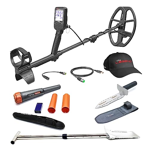 Nokta The Legend Metal Detector Set (Metal Detector + Pinpointer + Digger + Shovel)