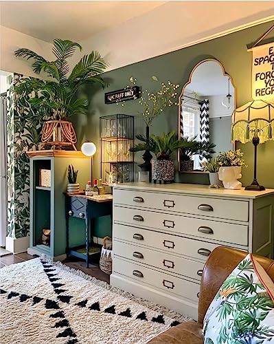 Dimoon 118''X17.7'' Green Peel And Stick Wallpaper Contact Paper Modern Self Adhesive Wall Paper Removable Renter Friendly Textured Solid Color Shelf Cabinet Vinyl Roll thumb #2