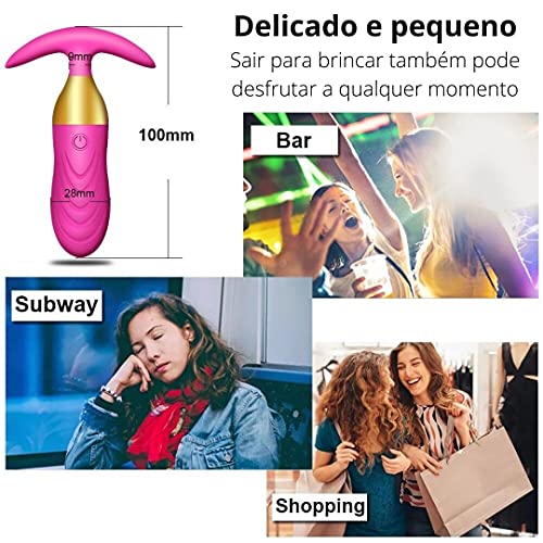 Vibrador Bala 10 Velocidades Brinquedos Eróticos de Controle Remoto Sem Fio À Prova D'água Zatla Sh