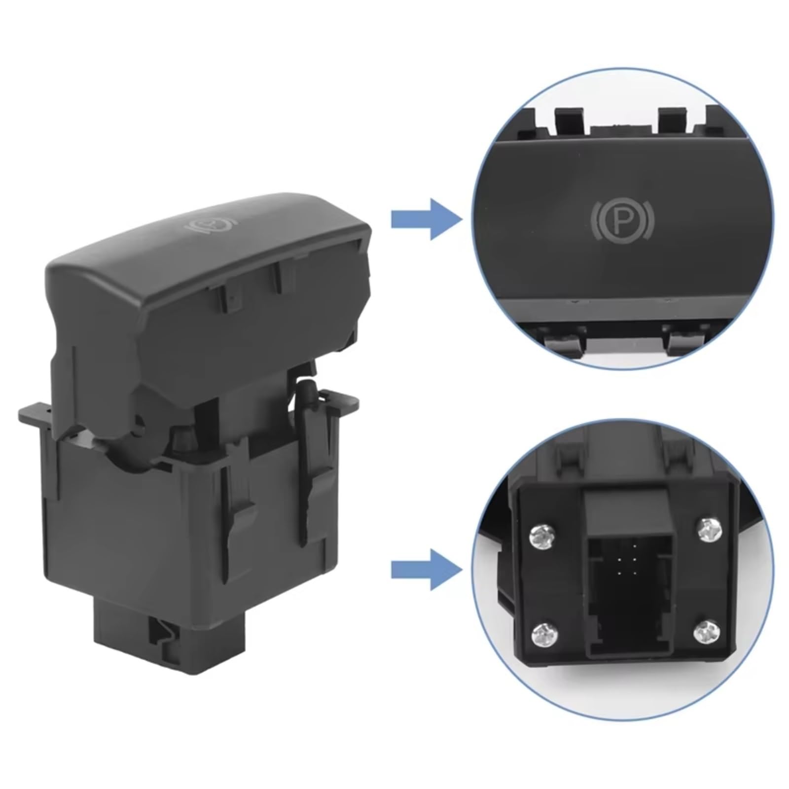 Compatible Avec Peugeot Pour 3008 OEM: 470706 Interrupteur Commande Frein À Main Électrique Voiture Interrupteur Stationnement Interrupteur Stationnement