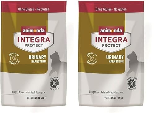 Animonda Integra Protect – Crocchette per gatti adulti, supporto urinario, grain free, 2 × 1200 g