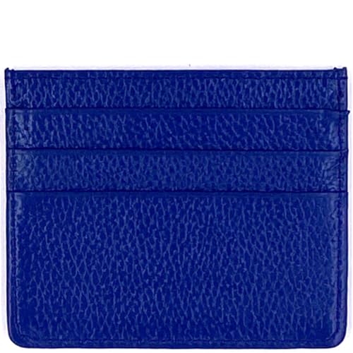 Tapp Collections RFID Protect Slim Minimalist Pocket Leather Wallet Card Holder - Dark Blue