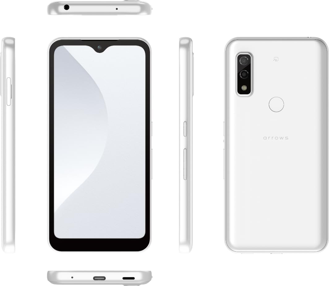 Multi-angle view of FCNT arrows We A101FC smartphone