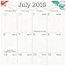AT-A-GLANCE Academic Year Weekly/Monthly Planner/Appointment Book, July 2016 - June 2017, Chelsea, 4-7/8