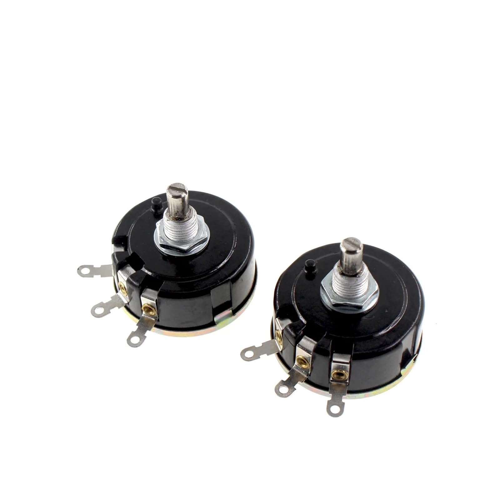 MUHM 5 uds WX111 WX030 3W potenciómetro bobinado de un Solo Giro reóstato Deslizante Resistencia Ajustable, Girar, sentirse Bien, Interruptor de Perilla (Size : 1K Ohm)