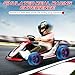 Go Kart, JOYRACER Ride On Race Car for Kids, 24V Drift Kart Car W/ 10Ah Large Battery, 2x150W Powerful Motor, Drift/Sports Mode, Music, Max Load 110lbs, 2 Speed Available