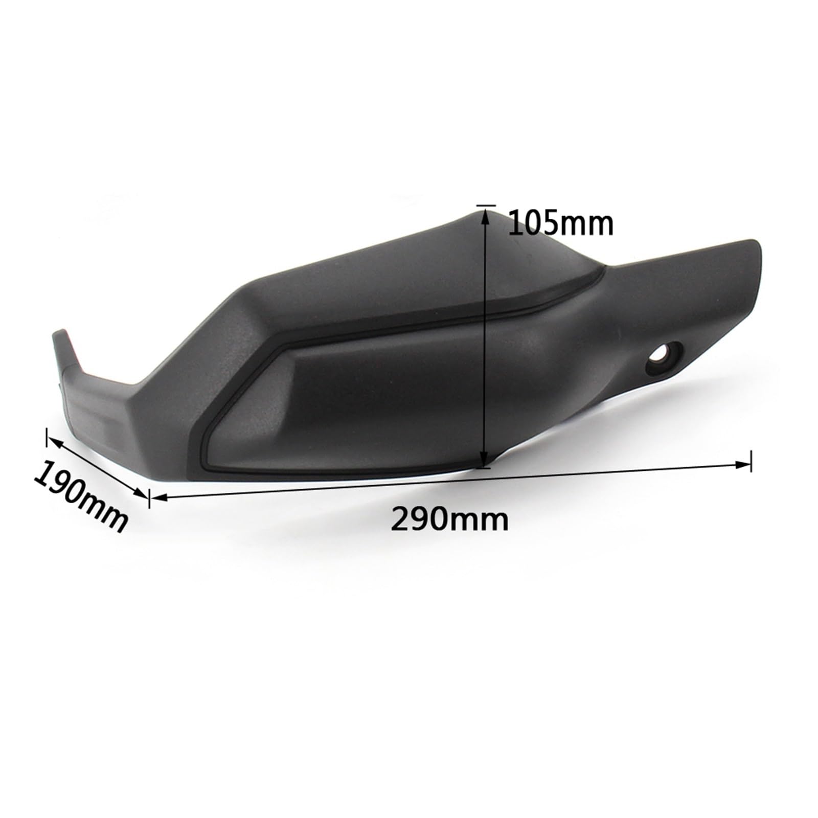 Paramani Moto Cross Adatto per Honda X-ADV 750 XADV XAD750 2017-2020 Paramani Antivento Protezione Manubrio Paramani Moto(White)