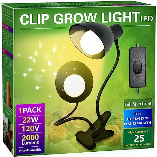 Grow Lights for Indoor Plants, Briignite Full Spectrum Grow Light