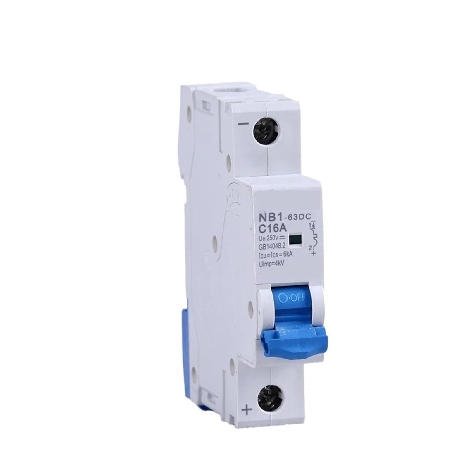 Disjoncteur CC NB1-63DC 2P 40A 500V pour installation solaire photovoltaïque