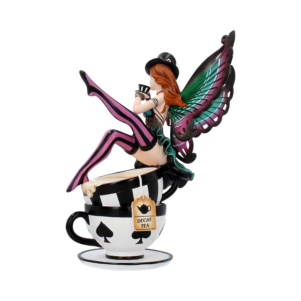 Nemesis Now Hatter Figurine en résine Bleu Sarcelle Taille Unique 16 cm