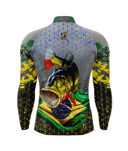 Camiseta de Pesca Proteção Solar UV50+ Advanced Dry (G)