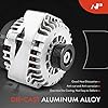 A-Premium Alternator Compatible with Hyundai Santa Fe 2007-2009 & Kia Optima, Rondo, Magentis 2007-2010, V6 2.7L, 12V 130A Clockwise 6-Groove Pulley, Replace# 021319271, 373003E100 #3