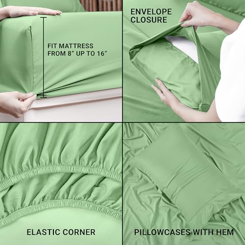 image for Utopia Bedding Twin XL Sheet Set – 3 Piece Bed Sheets for Twin XL Si