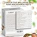 CAREEMZ Raw Macadamia Nuts, Malawi’s Finest, Gourmet Snack, 8oz. (225g) Pack Size, Gluten-free, Vegan, Kosher, Nutritious Keto Friendly, Vacuum Sealed for Freshness, Recyclable Box Packaging