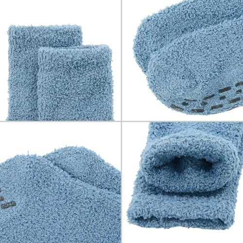 Image of Zando Women's Soft Fuzzy Socks - Thick, Warm, Fluffy, Comfy Home Sleeping Socks