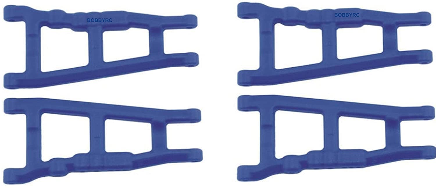 Amazon.com: 2 Pack RPM 80705 Front Rear Blue A-Arms Fits Traxxas