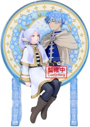 Banpresto Azione Frieren II Frieren: Beyond Journey'S End - Glasscape 14 cm - PZ71869P Multicolore - Figura da collezione, ideale per i fan degli anime