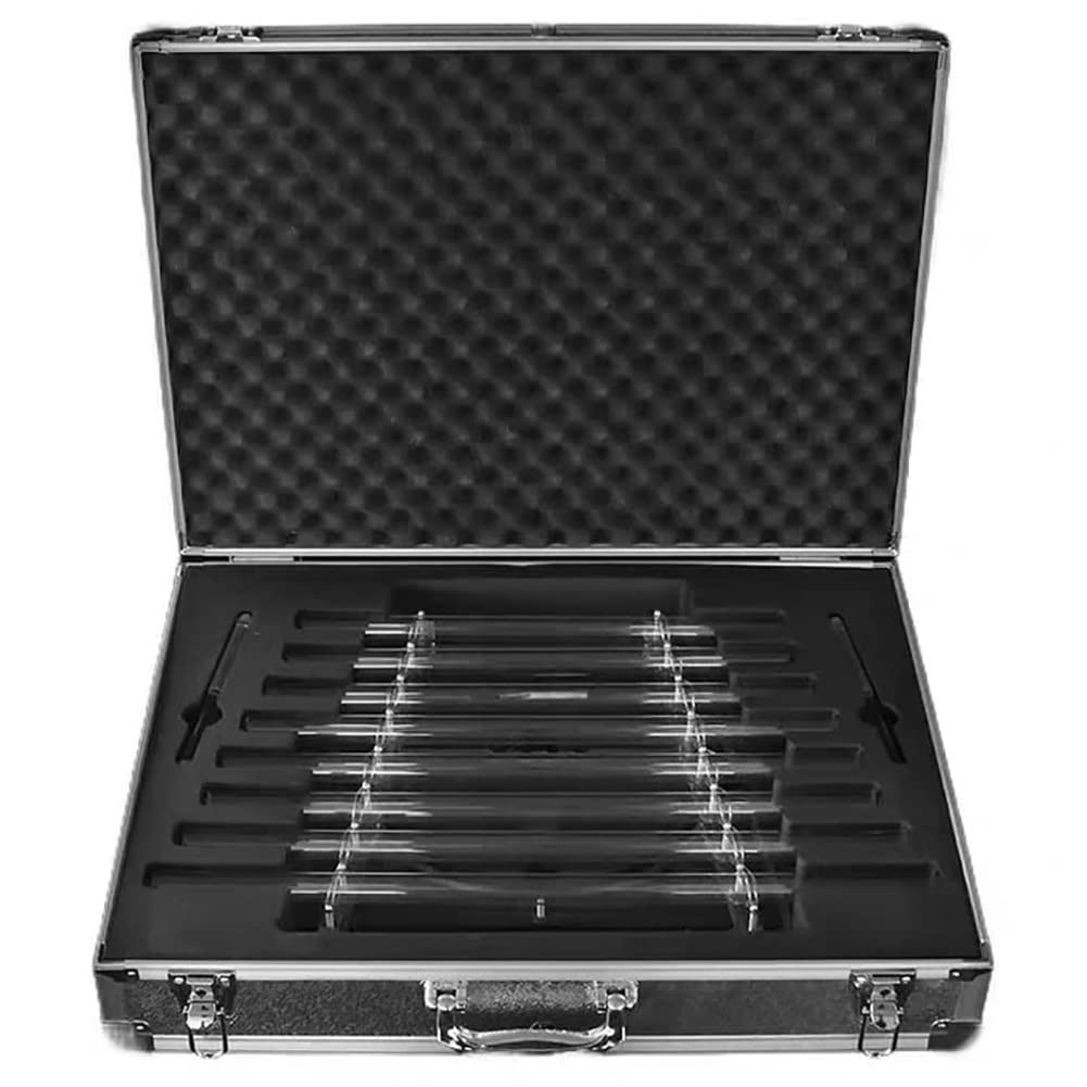 432Hz 8 Note CDEFGABC Quartz Crystal Singing Harp for Sound Therapy Healing Musical Instrument with Free Alumina Carrying