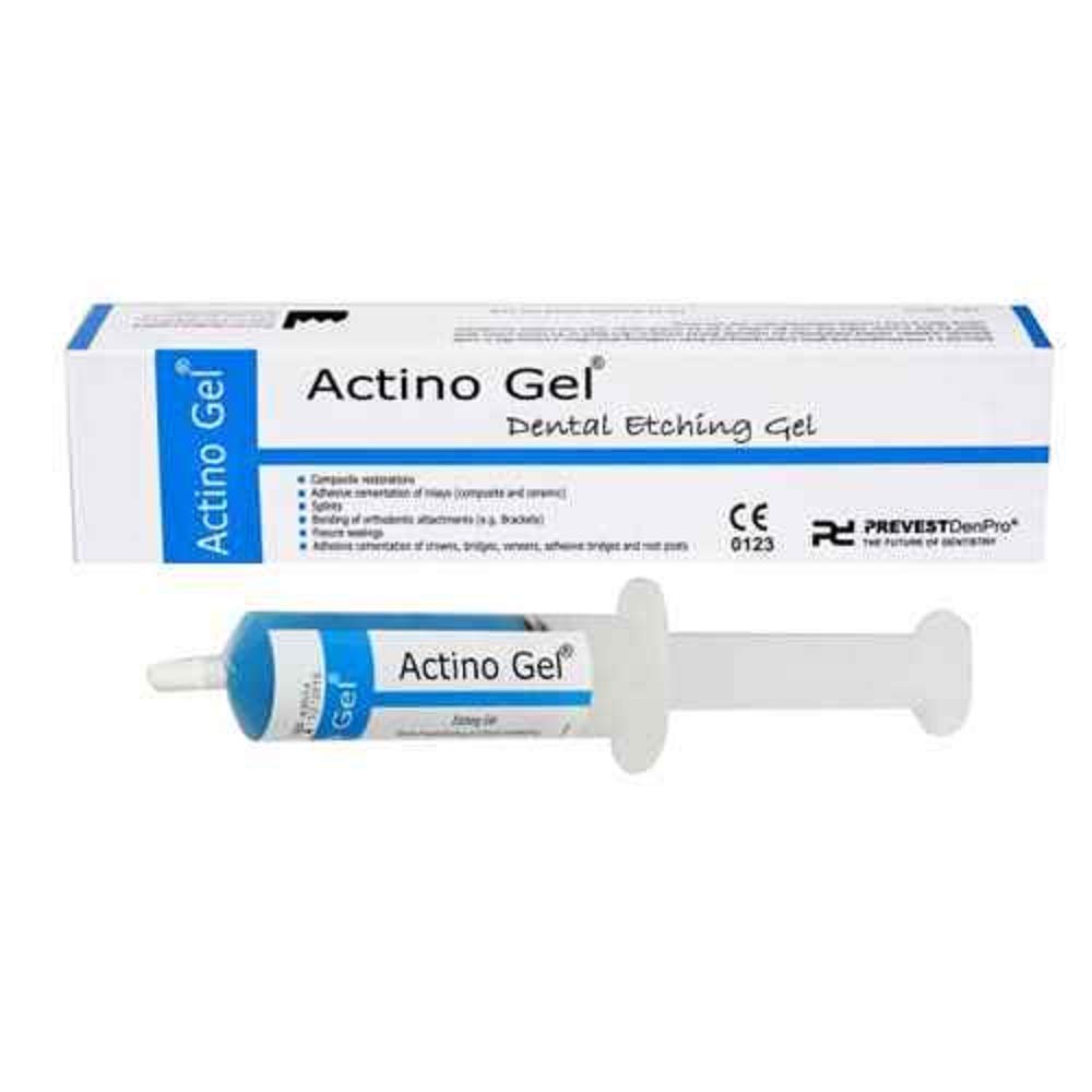 Prevest Denpro Actino Gel Dental Etching Gel Intro Pack 1x5mL Syringe dental floss dental pulse