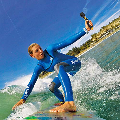 Sametop Schwimmender Handgriff Wasserdicht Handgriff Floating Hand Grip Einbeinstativ Tauchen Stock für GoPro Hero 11… – Bild 7