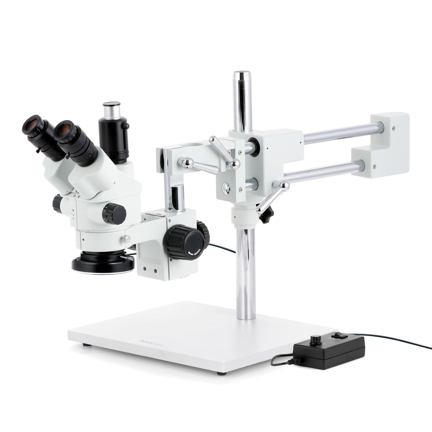 Amazon.com: AmScope - 7X-45X Simul-Focal Stereo Zoom Microscope on