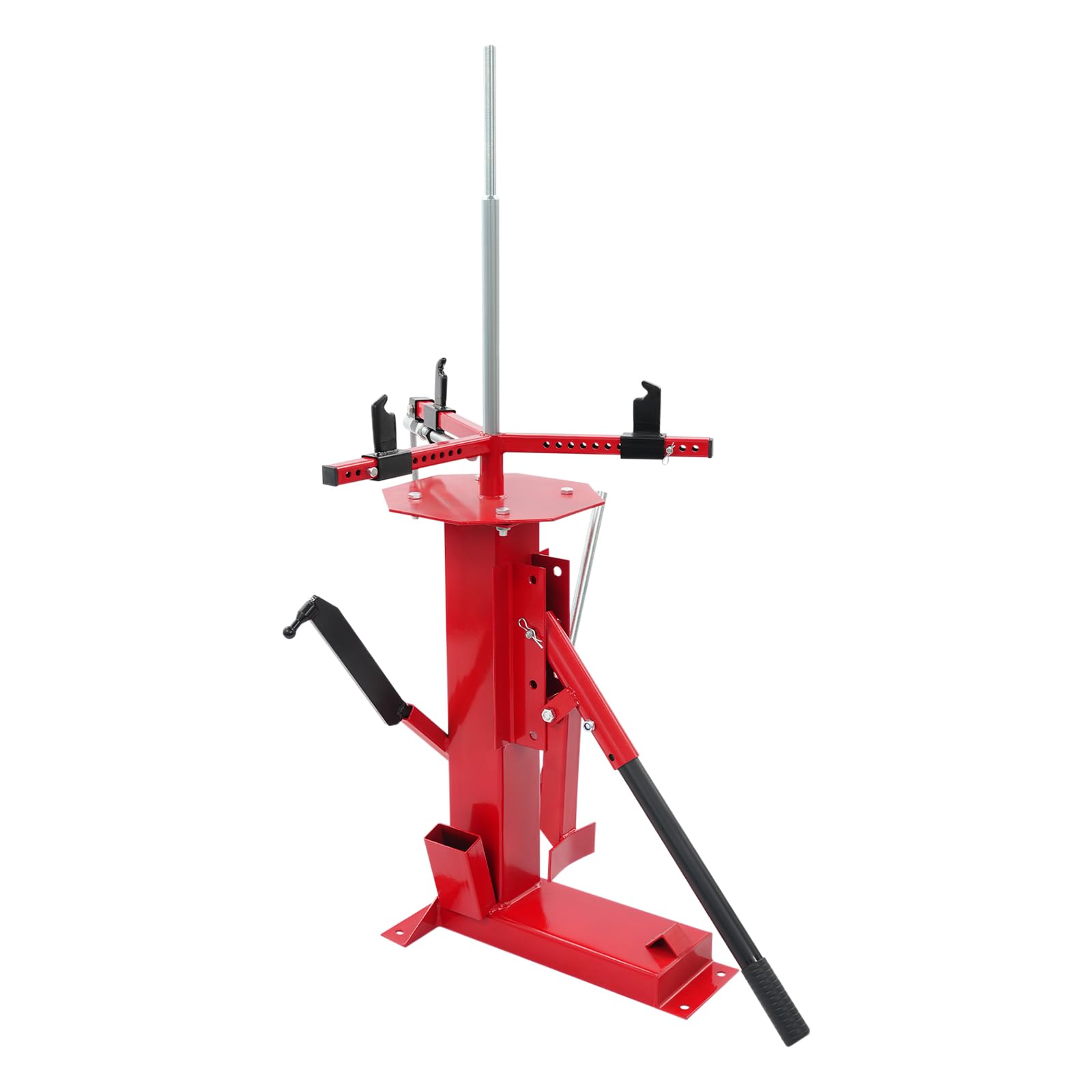 Démonte-pneu manuel en acier au carbone portable pour pneus de 10 à 43 cm, compatible avec voiture, camion, remorque, pour maison, garage et atelier