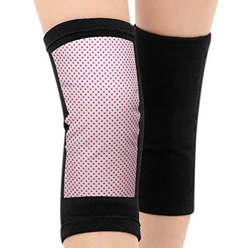 Rodillera de calor con autocalentamiento, rodillera térmica, magnética, soporte térmico para terapia térmica, protector de rodilla con calefacción, antideslizante, rodilleras de compresión de invierno