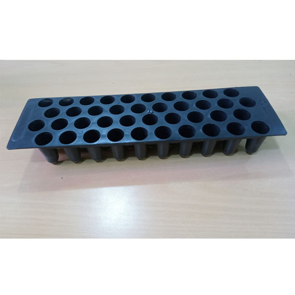 Blue Fern India Seed Germination Seedling Nursery Tray 40 Round Cavities Cells (Reusable Durable) Black Colour (B0CKZ6KGRL) Amazon Price History, Amazon Price Tracker