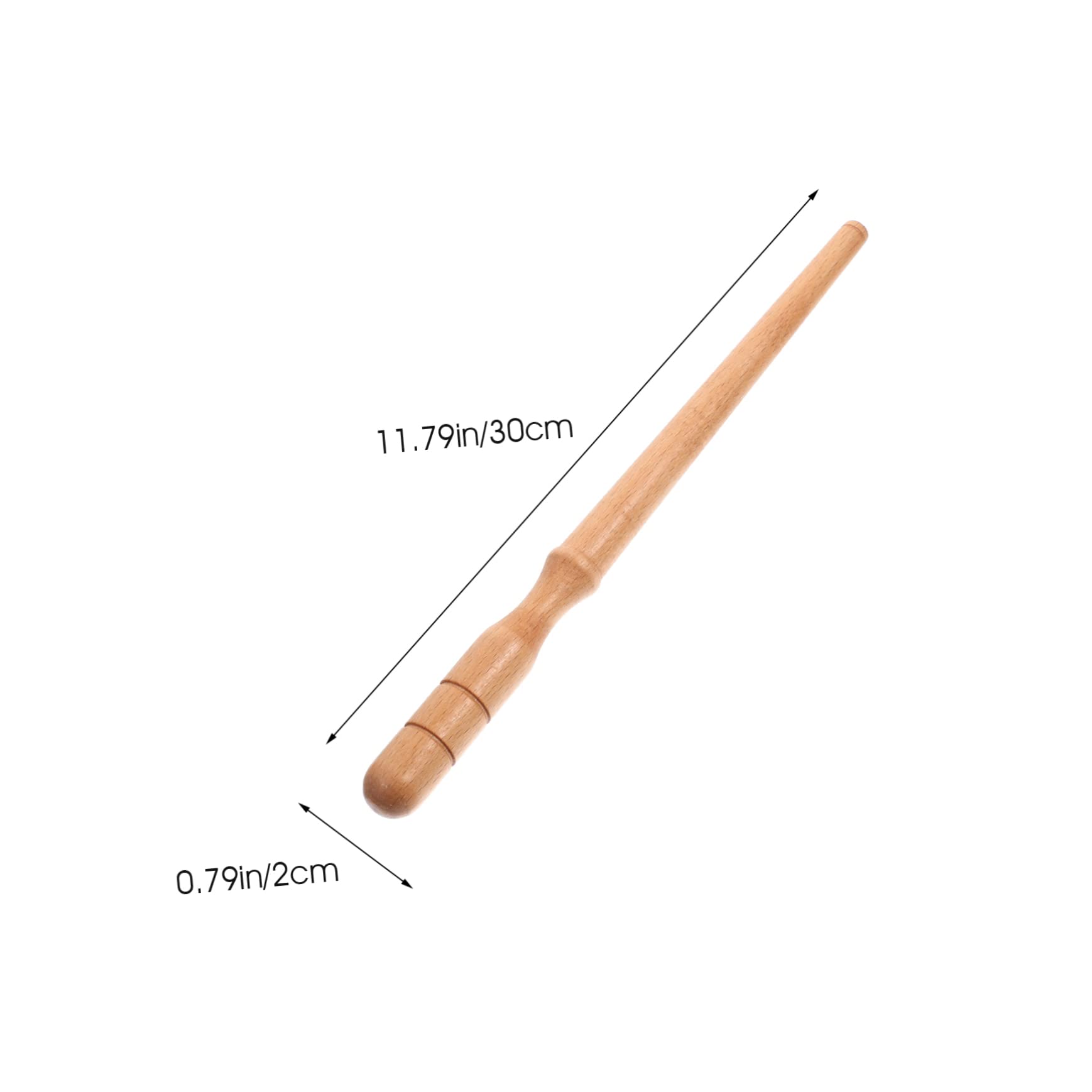 SEWACC Wound Wooden Stick Yarn Ball Winder Large Winding Sticks Wool Winding Stick Yarn Stick Yarn Winder Yarn Winding Stick Crochet Winding Stick for Yarn Ball Yarn Winding Rod Beech