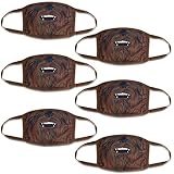 STAR WARS Chewbacca Kids Face Mask, Brown, Pack of 6