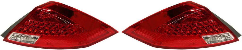 For 2006-2007 Honda Accord Rear Tail Light Driver Side Assembly Unit HO2818132 2dr For Coupe | 33551-SDN-A11