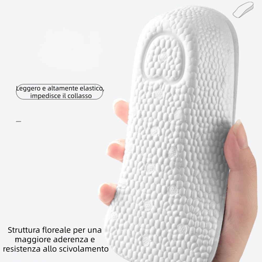 XtraSteps - Il Tuo Segreto di Eleganza Solette Rialzate Uomo and Signora in Memory Foam, Traspiranti Arch Support,per Stivali da Trekking e Scarpe