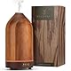 WALDWERK Diffuser (100ml) aus edlem Akazienholz - Aroma Diffuser für EIN angenehmes Raumklima - Diffuser für Ätherische Öle - Duftöl Diffuser - Duftlampe für Aromatherapie - Luftbefeuchter