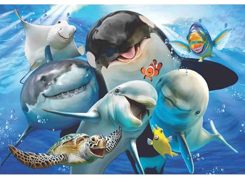 Anatolian- Ocean Selfie Jigsaw Puzzle ni&ntilde;os, Adultos Rompecabezas, Multicolor, 500 (ANA3585)