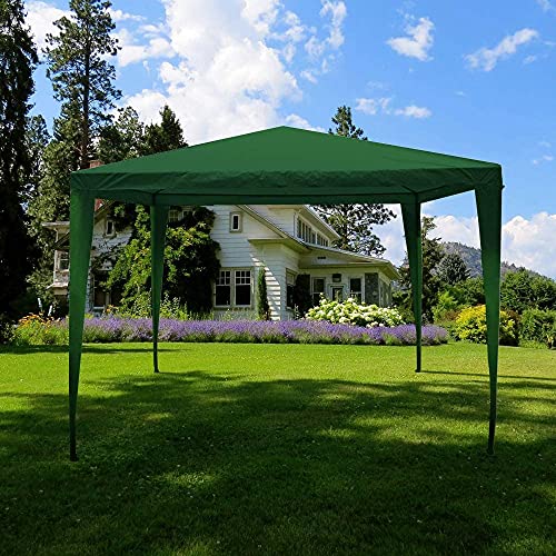 Garden Vida Tonnelle Pop-up 3 x 3 m - Tente de réception extérieure - Auvent de Jardin étanche - avec Sac de Transport - Vert Cover