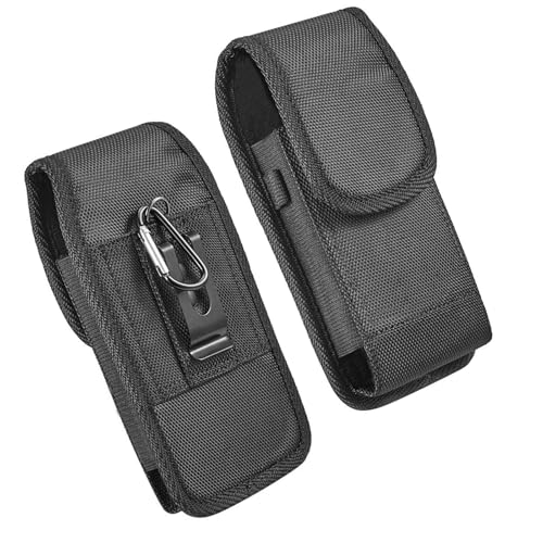 Image of Eyeglass Case, Soft Sunglasses Case | Portable, Outdoor Carrying Organizer, With Carabiner